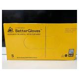 Lot of 6 boxes of gloves, BeeSure & BetterGloves, 600 total gloves, Size Small. Powder-free nitrile with textured grip for precision. Features biodegradable technology. Durable, latex-free barrier for