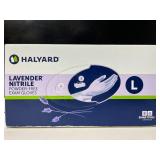 Lot of 4 boxes of gloves: Halyard, Tronex, & Medline. Total of 850 gloves. Size: Large. These powder-free nitrile gloves offer medical-grade protection, superior dexterity, and are chemo-tested for sa