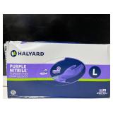 Lot of 4 boxes of gloves: Halyard, Tronex, & Medline. Total of 850 gloves. Size: Large. These powder-free nitrile gloves offer medical-grade protection, superior dexterity, and are chemo-tested for sa