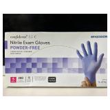 Lot of 3 Boxes of Gloves- McKesson, Microflex, & Halyard boxes (500 gloves total), Size Small. High-quality powder-free nitrile exam gloves. Medical & chemo-rated for superior protection. Reliable, te
