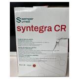NEW Box of Sempermed Syntegra CR Gloves, 40 pairs total. Size 8-. These sterile, latex-free chloroprene surgical gloves offer a micro-textured grip and superior tactile sensitivity for high-precision 