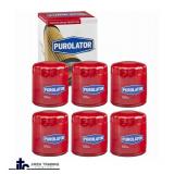 NEW open box 6 count Purolator L10111 Oil Filters. This bulk pack includes 6 spin-on filters featuring multi-fiber media for 5,000-mile engine protection. Includes a silicone anti-drainback valve to p
