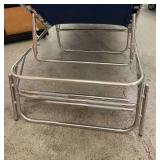 MSRP $1600 Lot Of 2 NEW In Box Medical Grade Folding Camping Cots With Mattresses & IV Poles Approx 82"x32"x19" 450lb Capacity Great For Cabins, Youth Groups, Emergency Deployment, Airbnb, Jobsite