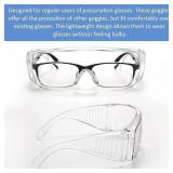 2 NEW boxes (24 Ct) Cabellas #1 Seller! Radians Coveralls Shooting Safety Glasses Ballistic Eye Protection Fits Over Eyewear – Impact & Scratch Resistant ANSI Z87.1 Certified *Ideal for Hunting/