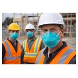 MSRP $240 1 Case (6 Boxes/20 Masks Per Box) 3M 1860 N95 Respirator Masks, NIOSH Approved, Jobsite Dust Protection, Construction Lawn Care Shop Use, Fluid Resistant ASTM Level 2, Megastrong Cup Design,