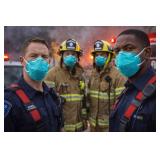 MSRP $240 1 Case (6 Boxes/20 Masks Per Box) 3M 1860 N95 Respirator Masks, NIOSH Approved, Jobsite Dust Protection, Construction Lawn Care Shop Use, Fluid Resistant ASTM Level 2, Megastrong Cup Design,