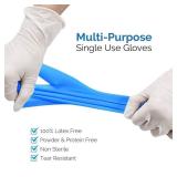 MSRP $160 1 Case (1000 gloves) NEW Northfield Medical Manufacturing Medical Grade Fully Textured Thicker Construction Blue Nitrile Examination Gloves - Size Small - Latex-Free Powder Free