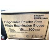 MSRP $160 1 Case (1000 gloves) NEW Northfield Medical Manufacturing Medical Grade Fully Textured Thicker Construction Blue Nitrile Examination Gloves - Size Small - Latex-Free Powder Free