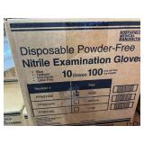 MSRP $160 1 Case (1000 gloves) NEW Northfield Medical Manufacturing Medical Grade Fully Textured Thicker Construction Blue Nitrile Examination Gloves - Size Small - Latex-Free Powder Free