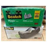 Scotch Magic Tape and Desk Dispenser