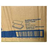 Brown Multifold Paper Towels