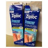 Ziploc Freezer Gallon Slider Bags