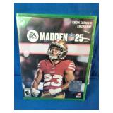 New Opened.  Madden NFL 25 for Xbox Series X and Xbox One.