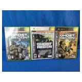 Collection of three Tom Clancy