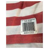 6 US Flags 18" x 12"