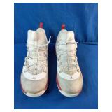 Nike Jordan Ultra.Fly 2 Low sneakers in white and red.