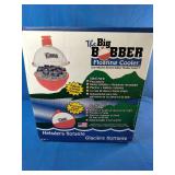 Brand New The Big Bobber floating cooler designed to look like a red and white fishing bobber.