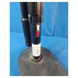 Golden Age Project P2 or similar Stedman Proscreen metal mesh pop filter with a dual-gooseneck setup.