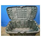 PowerPacker 45-Gallon Truck Box/Cargo Bin in black.