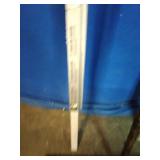 Push Broom,  Vigoro Sturdy Bamboo Plant Stakes pack, and a Cord Hiding Track