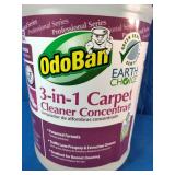 Brand New 1 Gallon Jug of OdoBan 3-in-1 Carpet Cleaner Concentrate.