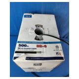 500-foot spool of RG-6 coaxial cable