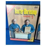 "The Router Workshop" DVDs produced by Oak Park Enterprises.