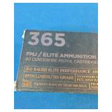 Brand New SIG Sauer 365 Elite Performance 9mm Luger ammunition.