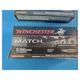 Brand New Winchester Match 5.56mm 77 Grain