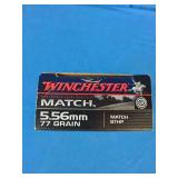 Brand New Winchester Match 5.56mm 77 Grain