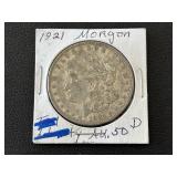 1921-D Morgan Dollar