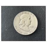 1951-S Franklin Half Dollar