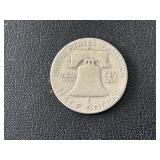 1951-S Franklin Half Dollar
