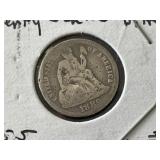 1889 Liberty Seated Dime
