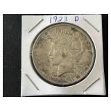 1923-D Peace Dollar