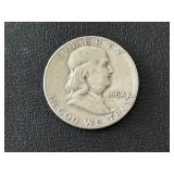 1954-S Franklin Half Dollar
