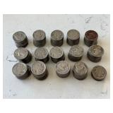 145 Buffalo Nickels Many No Dates