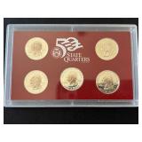 2005-S State Quarter Silver Proof Set