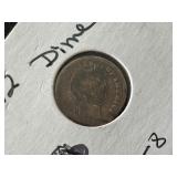 1892 Barber Dime