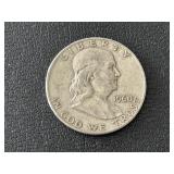 1960-D Franklin Half Dollar