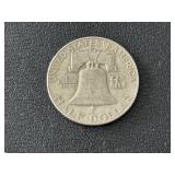 1960-D Franklin Half Dollar