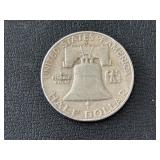 1958-D Franklin Half Dollar