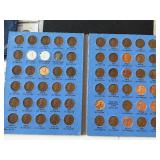 Lincoln Cents in Book