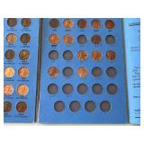 Lincoln Cents in Book