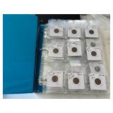 Lincoln Cents in Album
