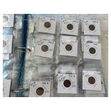 Lincoln Cents in Album