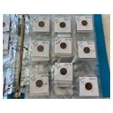Lincoln Cents in Album