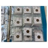 Lincoln Cents in Album