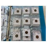 Lincoln Cents in Album