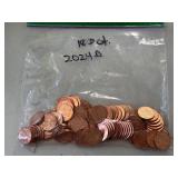 2024-D Lincoln Cents 100 Count
